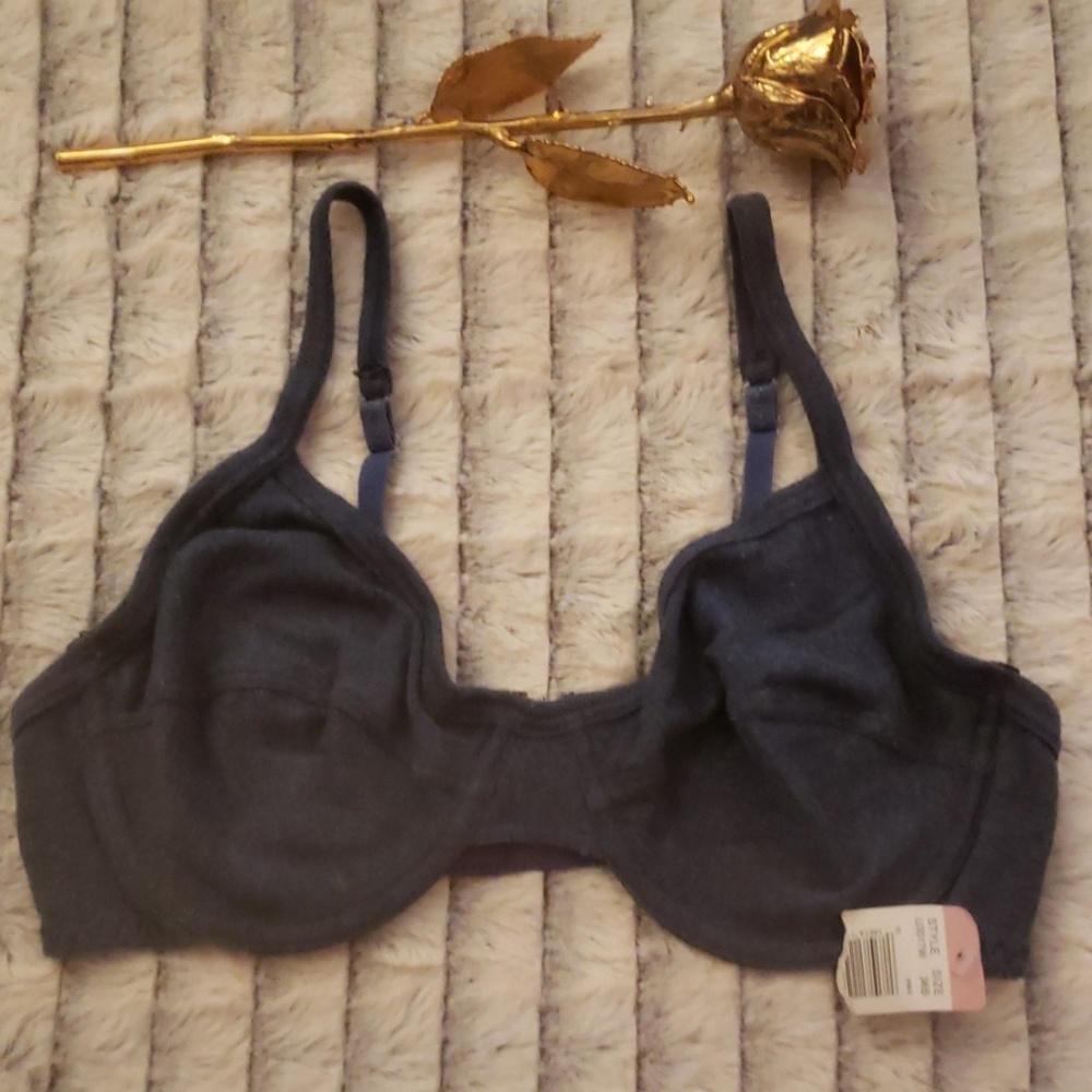 NWT Unbranded 36B Underwire No Pad Blue Co…
